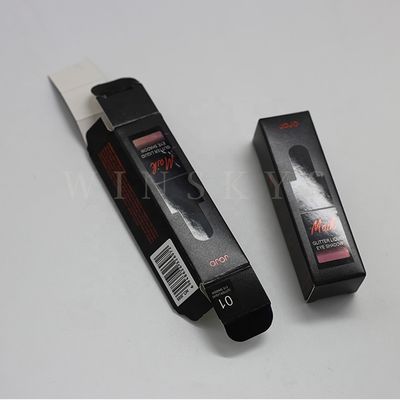 품질  OEM Black and Gold Rectangle Makeup Brush Tube Cardboard Recyclable Luxury Custom Shipping Boxes 공장